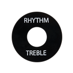 Gibson Toggle Switch Washer, Black with White