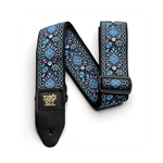 EB Classic Jacquard Gtr Strap Indigo Orchid