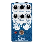 ZOAR Dynamic Audio Grinder - USAPowder: Blue Hammertone | Print: White | Knobs: 1900 Black