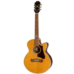 Epiphone J-200 EC Studio Parlor (Solid Top; Fishman Presys-II) Vintage Natural