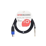 Gator GCWB-SPK-10-1TL Backline Series 10 Foot TS To Spekon Speaker Cable