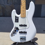 Fender Player Jazz Bass Polar White Maple Neck LEFT HANDED