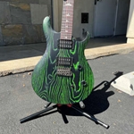 PRS SE Sandblasted CE 24 LTD Sandblasted Green