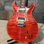 Used 2001 PRS Santana II Artist package Orange Brazilian Rosewood with Hard Case
