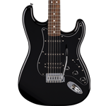 Fender Standard Stratocaster® HSSLaurel Fingerboard, Black Pickguard, Black