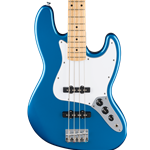 Fender Standard Jazz Bass®Maple Fingerboard, White Pickguard, Aqua Marine Metallic