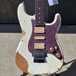 Charvel Super-Stock So-Cal Style 1 HH FR RW, Rosewood Fingerboard, Aged Arctic