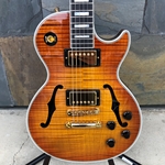 Used 1999 Gibson Custom Shop Florentine Plus Semi hollow Les Paul with Case