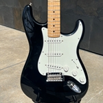 Used 2018 Fender Player Stratcaster Black, Maple Neck