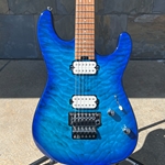 Charvel Pro-Mod Plus San Dimas® Style 1 HH FR CM, Carmalized Maple Fingerboard, Chlorine Burst