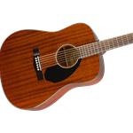 Fender CD-60S Dreadnought, Walnut Fingerboard, All-Mahogany