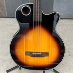 Used Boulder Creek EBR1-TB4FE Acoustic-Electric Bass, Fretless with Hard Case