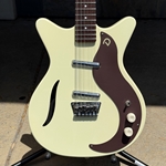 Used Danelectro 59 12 String Vintage White with Hard Case