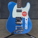 Squier Classic Vibe™ Custom Telecaster® SH with Bigsby, Parchment Pickguard, Lake Placid Blue