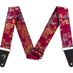 Fender Satin Dragon Strap, Wine