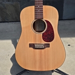 Used 1997 Martin Road Series DM-12 12 String Acoustic Guitar with Hard Case