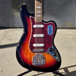 Used 2020 Squier Classic Vibe Bass VI Sunburst with Bag