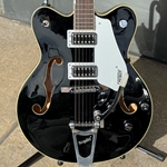 Used 2017 Gretsch G5422T Black with Hard Case