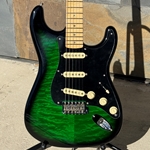 Fender Custom Shop 56 Strat MN NOS Emerald Green Burst AA Quilt Top