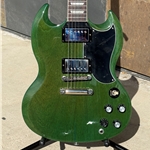 Gibson SG Standard '61 Stop Bar Translucent Teal