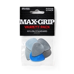 Dunlop MAX-GRIP® NYLON STANDARD PICK VARIETY PACK - 12 PACK