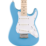 Squier Mini Stratocaster®, Maple Fingerboard, White Pickguard, California Blue