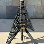 Used 1989 Jackson Pre-Production Randy Rhoads 2 Dimensional Grid Custom Guitar with Case