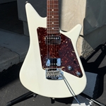 Used Ernie Ball Music Man Albert Lee Signature HH Tremolo White with Case *Refin