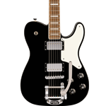Squier Paranormal Troublemaker Telecaster® Deluxe Bigsby®, Laurel Fingerboard, Parchment Pickguard, Black