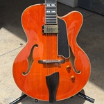 Used Eastman AR580CE Honey Burst Electric Guitar with Hard Case