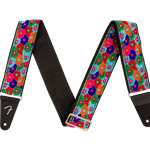 Fender Wild Bloom Strap, Blue, 2"