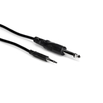 Hosa CMP-310 Mono Interconnect, 3.5mm TS to 1/4in TS, 10ft