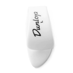 Dunlop 9003P, White Thumb Picks, 4 Pack Large