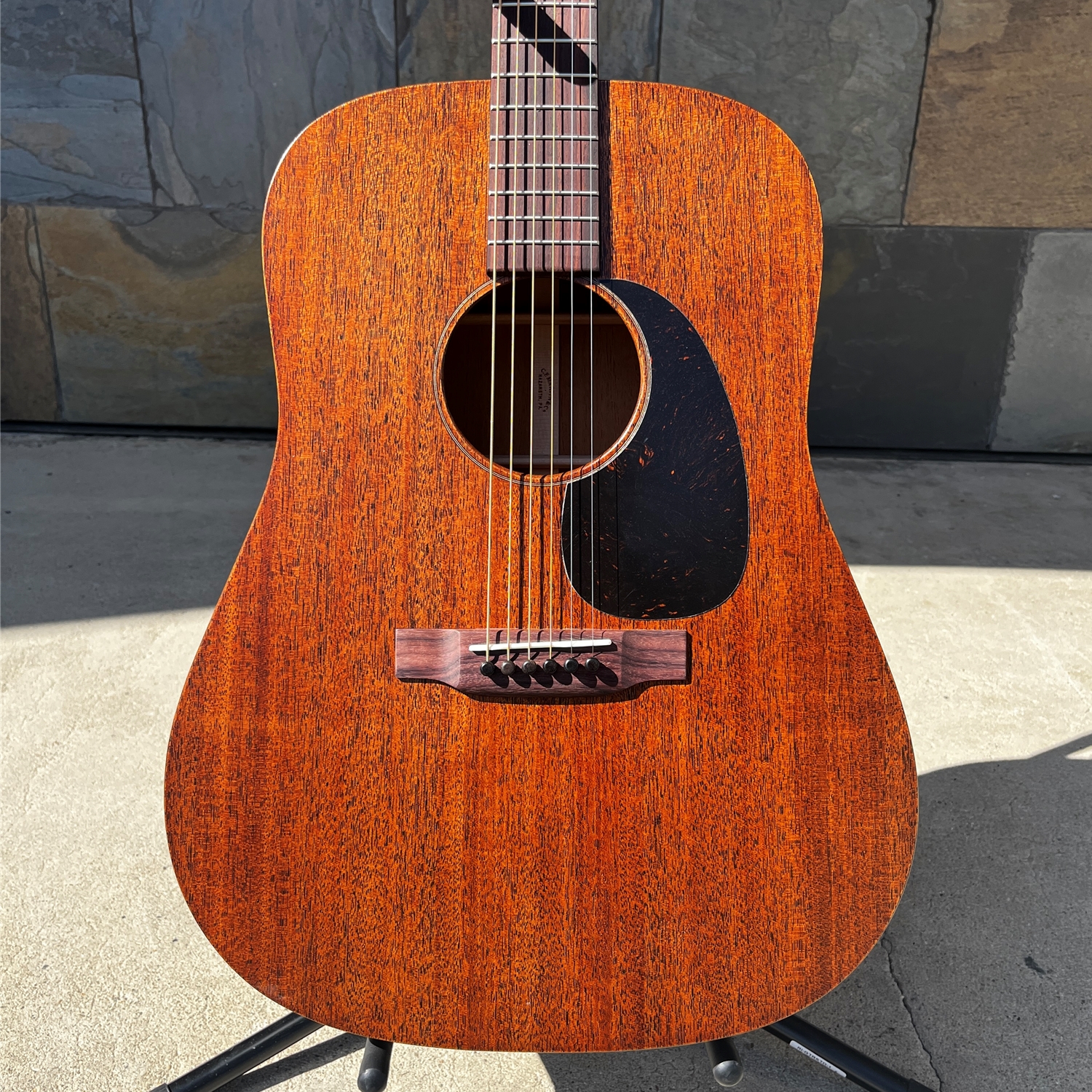 Martin D-15m USA ハードケース Instrumental Music - Martin D-15M Solid Mahogany Acoustic with