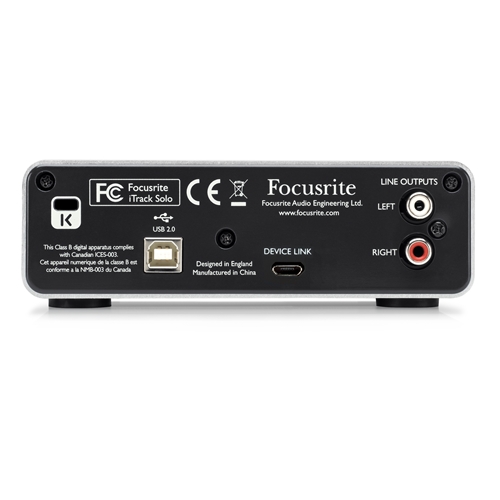 Amazon.co.jp: Focusrite iTrack Solo iPad/Mac/PC USB