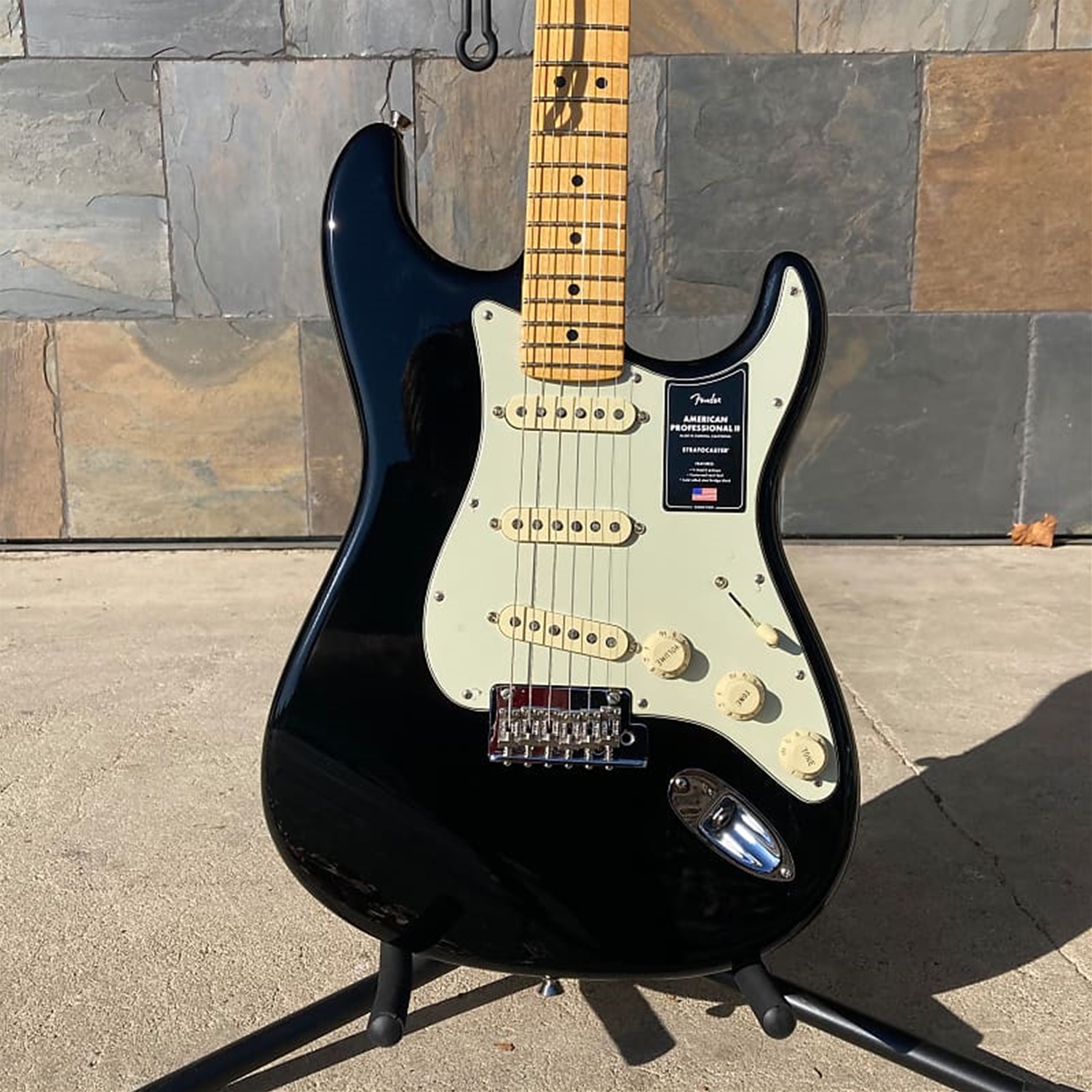 Fender american professional stratocaster black cheap