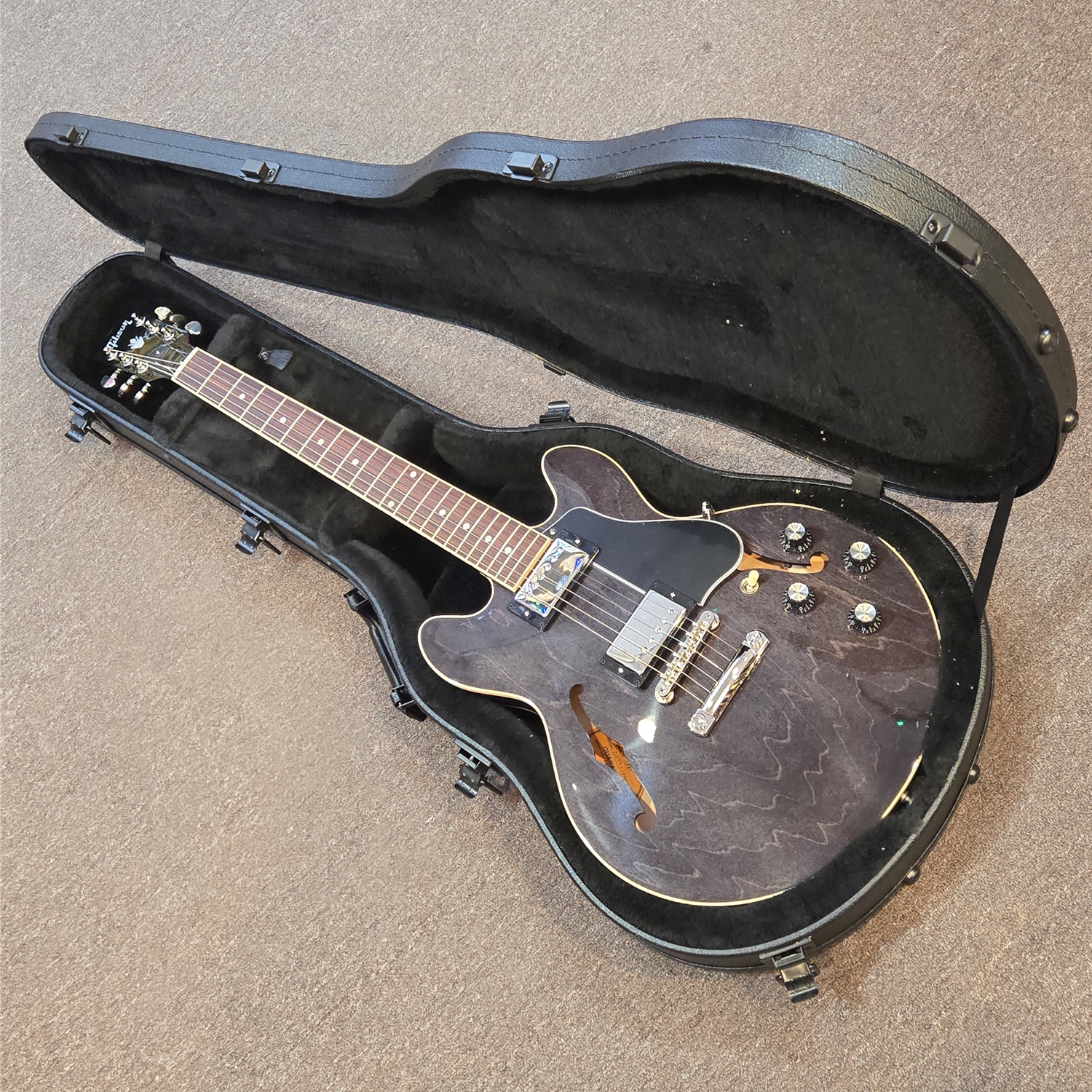 Gibson USA ES-339 Trans Ebony ブラック Gibson ES-339 Electric Guitar - Trans Ebony – Walt Grace Vintage