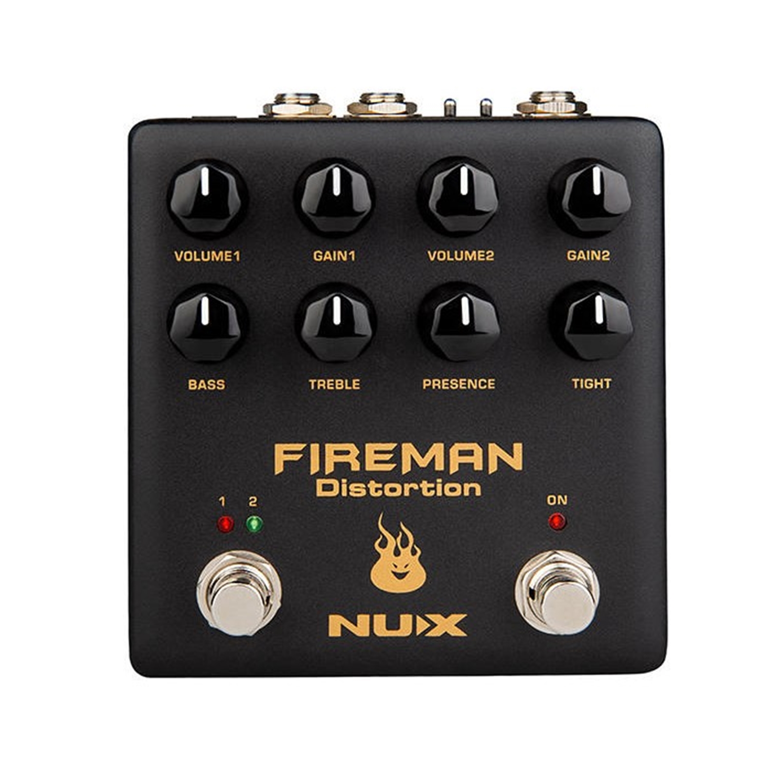 【美品】NUX ディストーション FIREMAN Instrumental Music - NUX Fireman Analog Dual Distortion