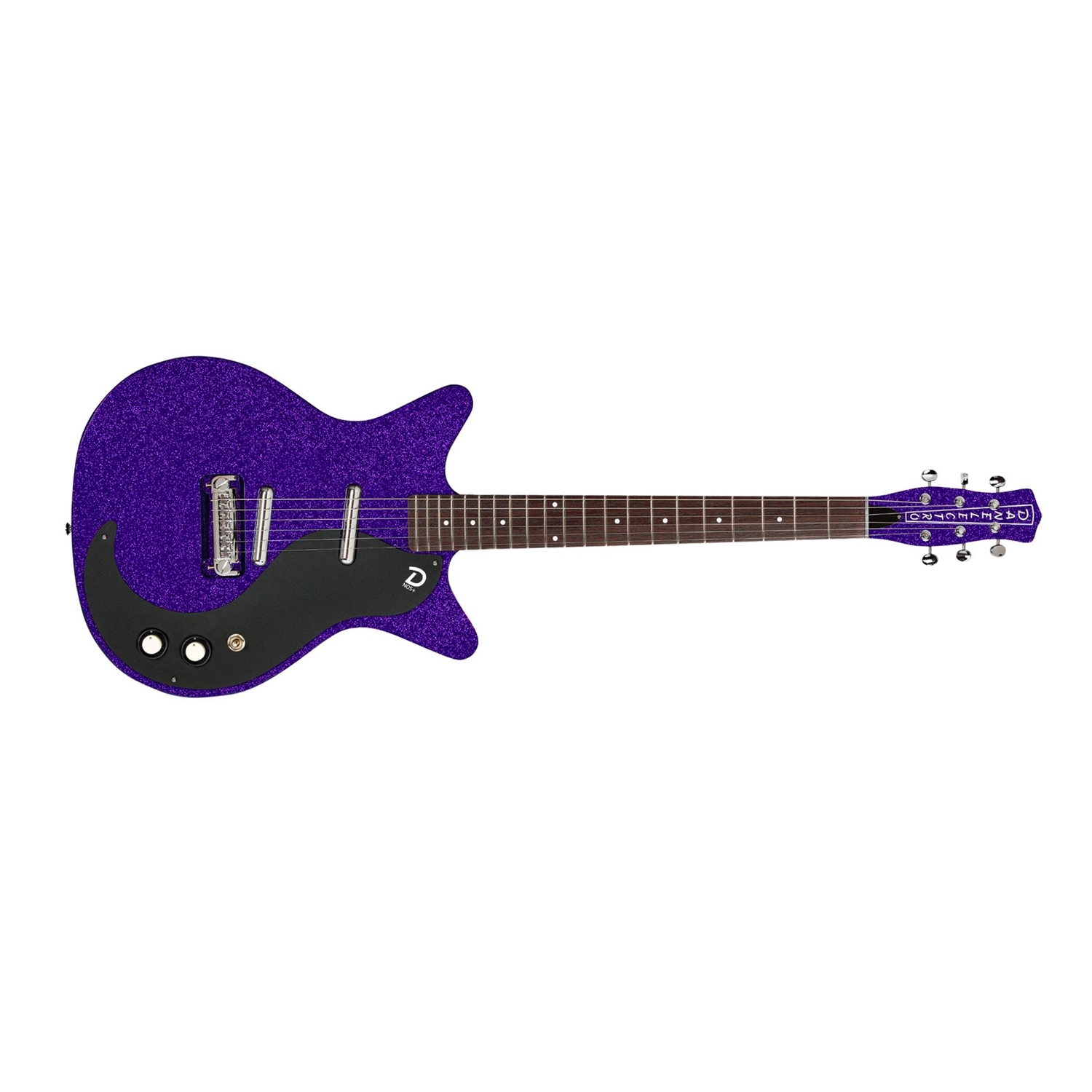 Instrumental Music - Danelectro Blackout '59 Purple Metalflake