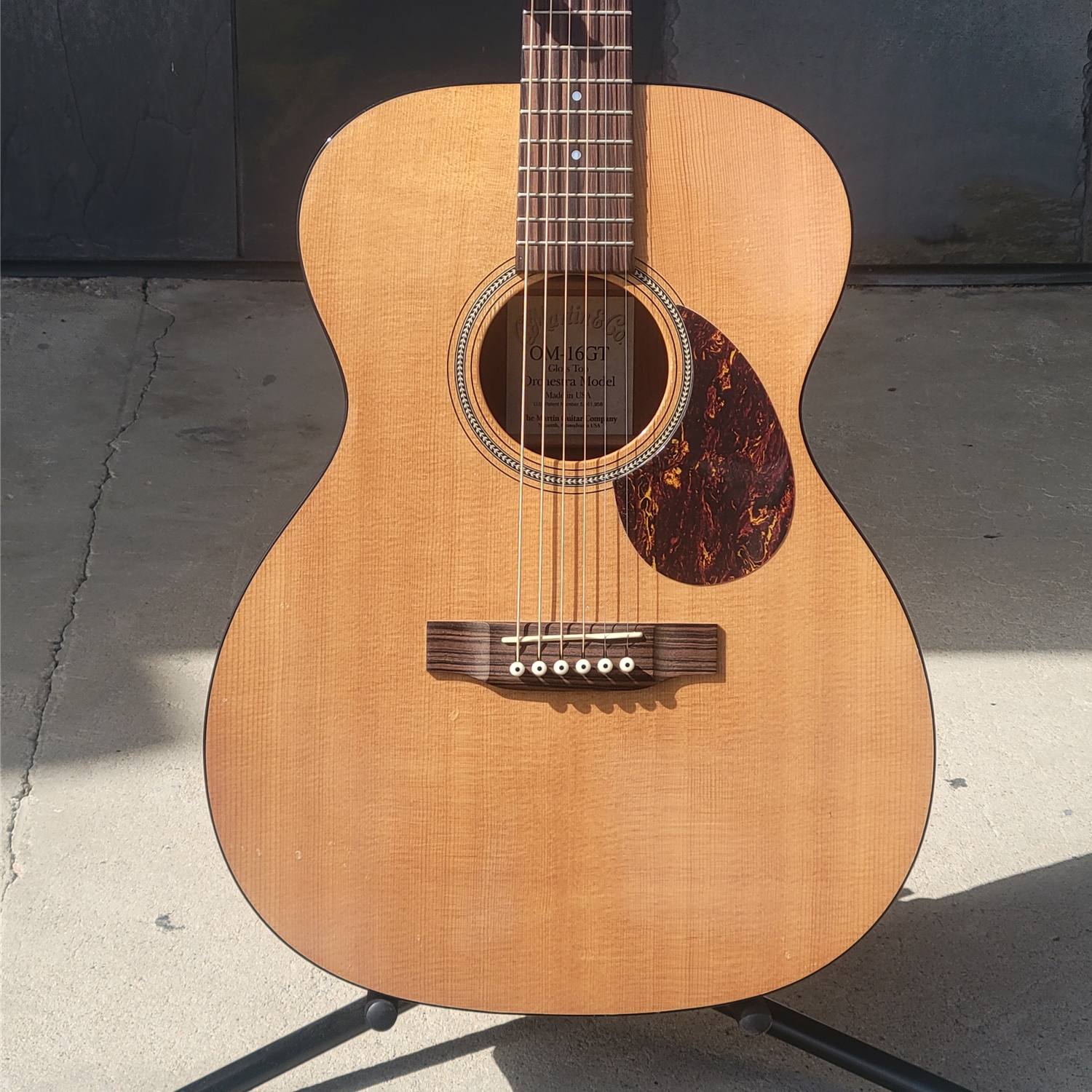 Used 2001 Martin OM-16GT Gloss Top with Case