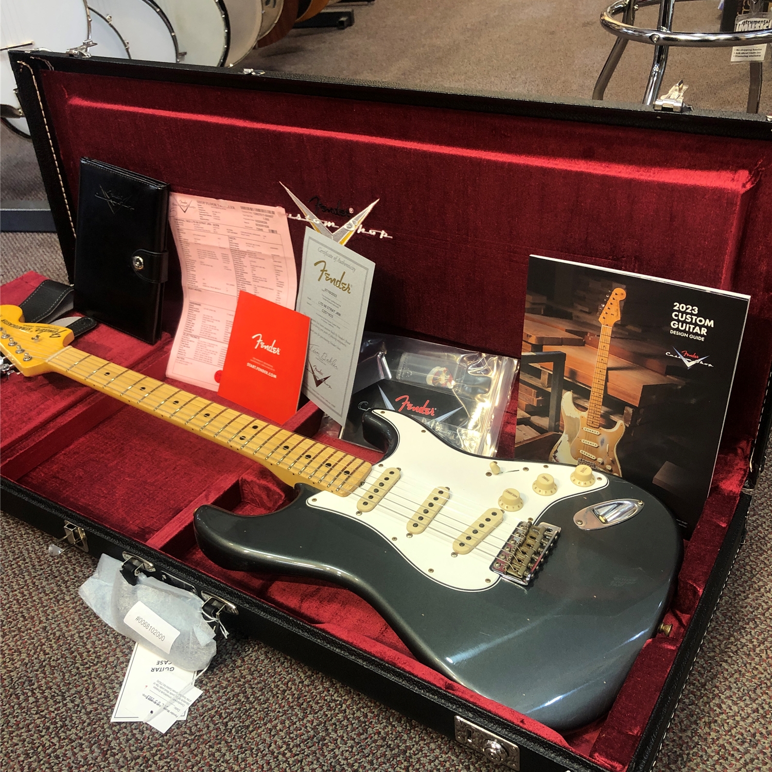 Charcoal frost stratocaster clearance