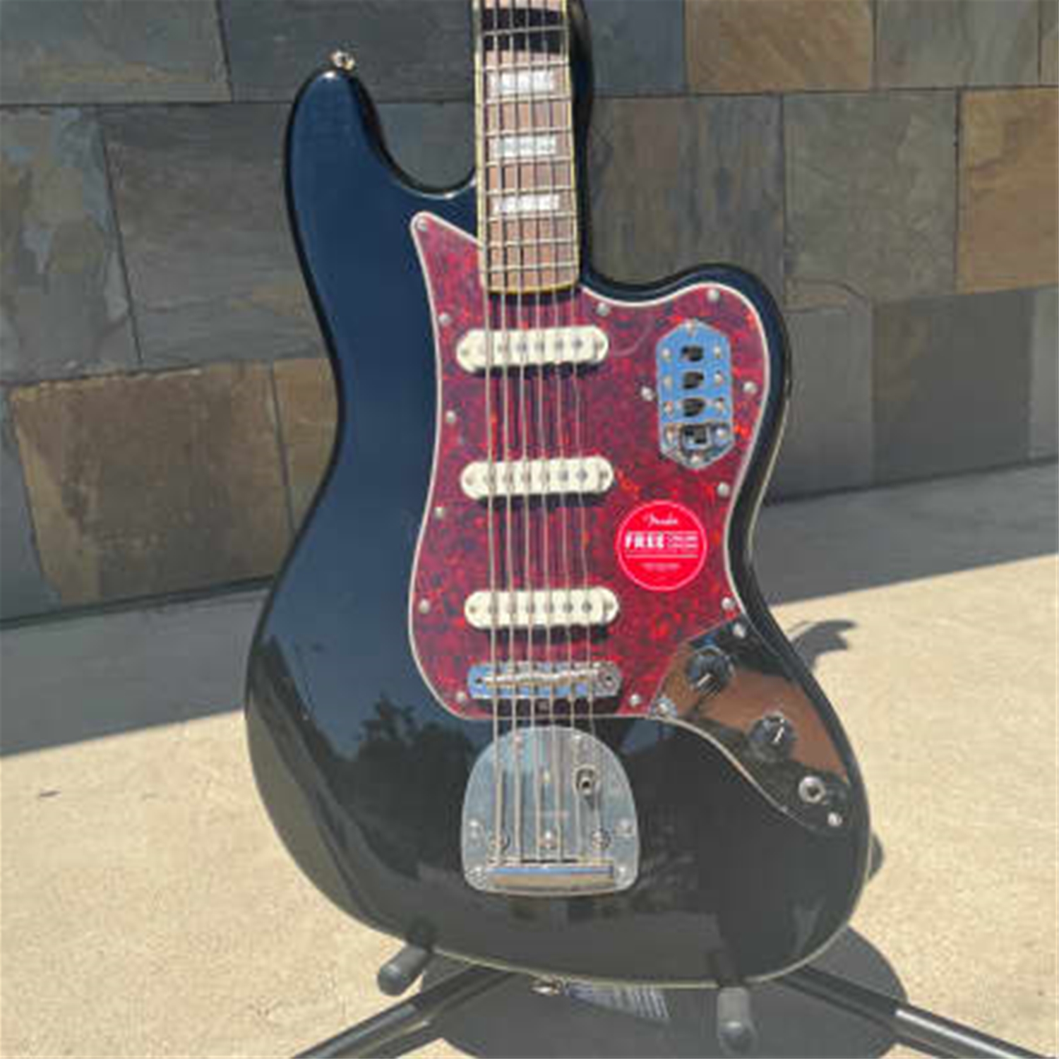 Squier BassⅥ ブラック Squier Classic Vibe Bass VI Guitar - Black | Sweetwater