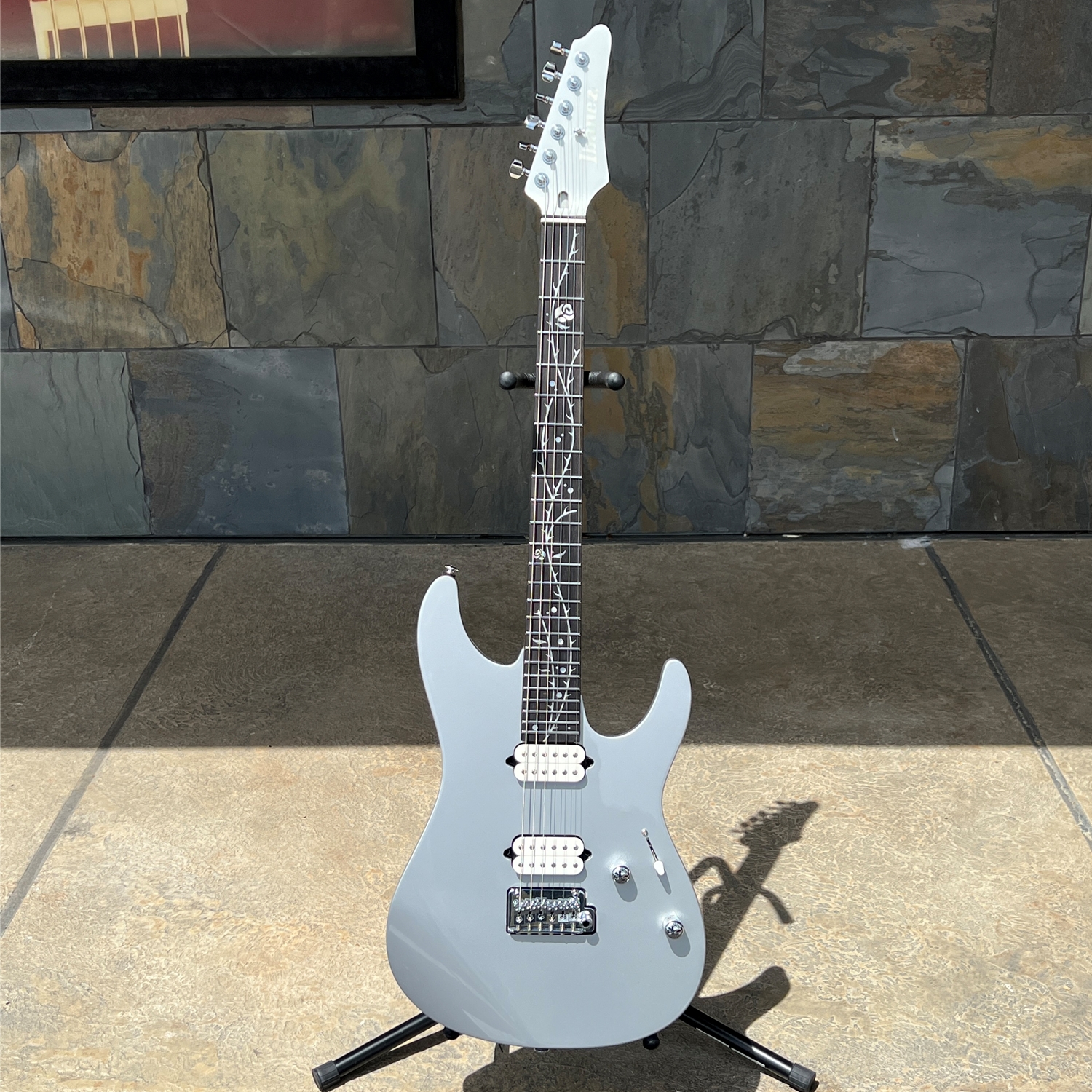 Ibanez TOD10 Tim Henson Signature Classic Silver with Gigbag