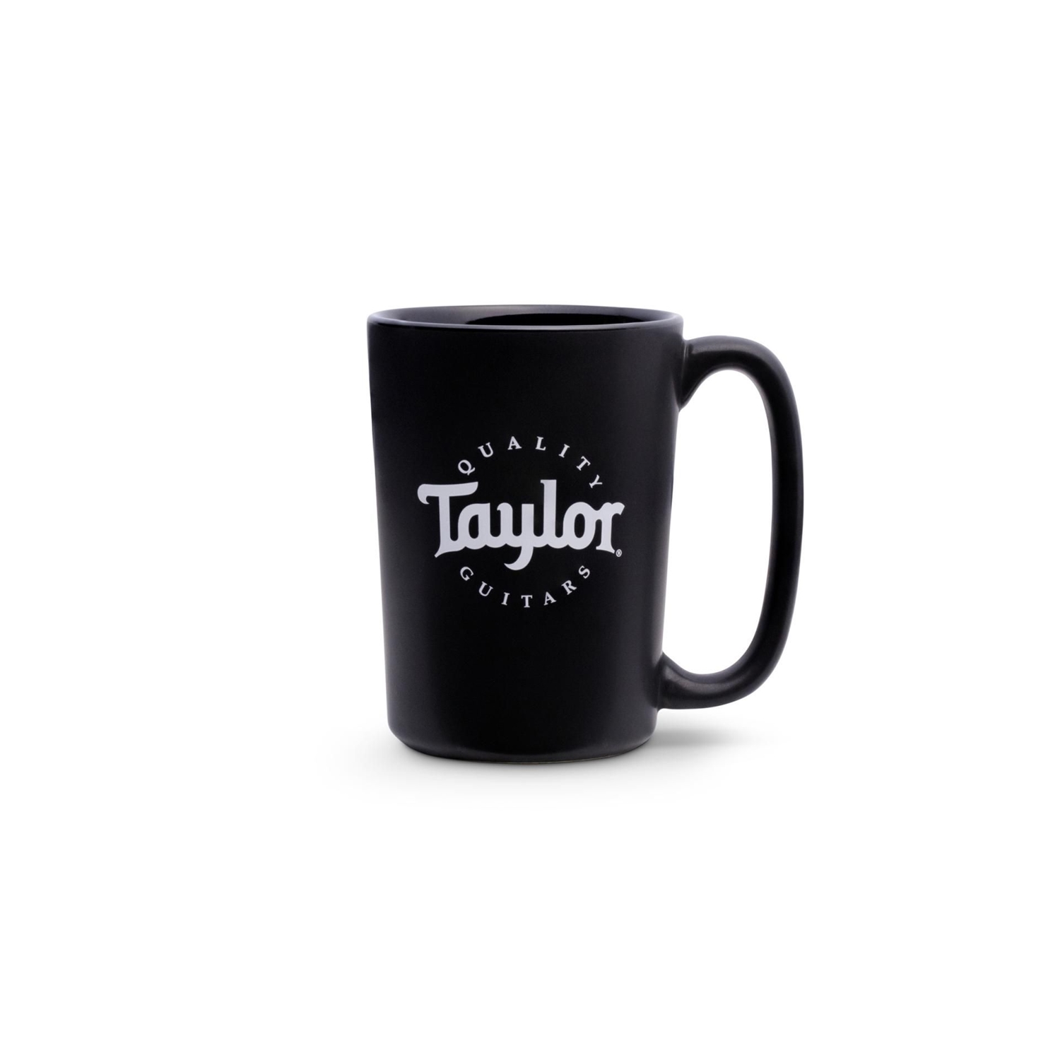 Taylor Coffee Mug, Black, White, Logo, 12oz