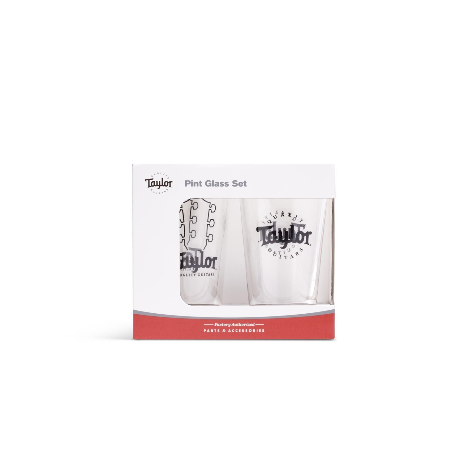 Taylor Pint Glass, Two Pack