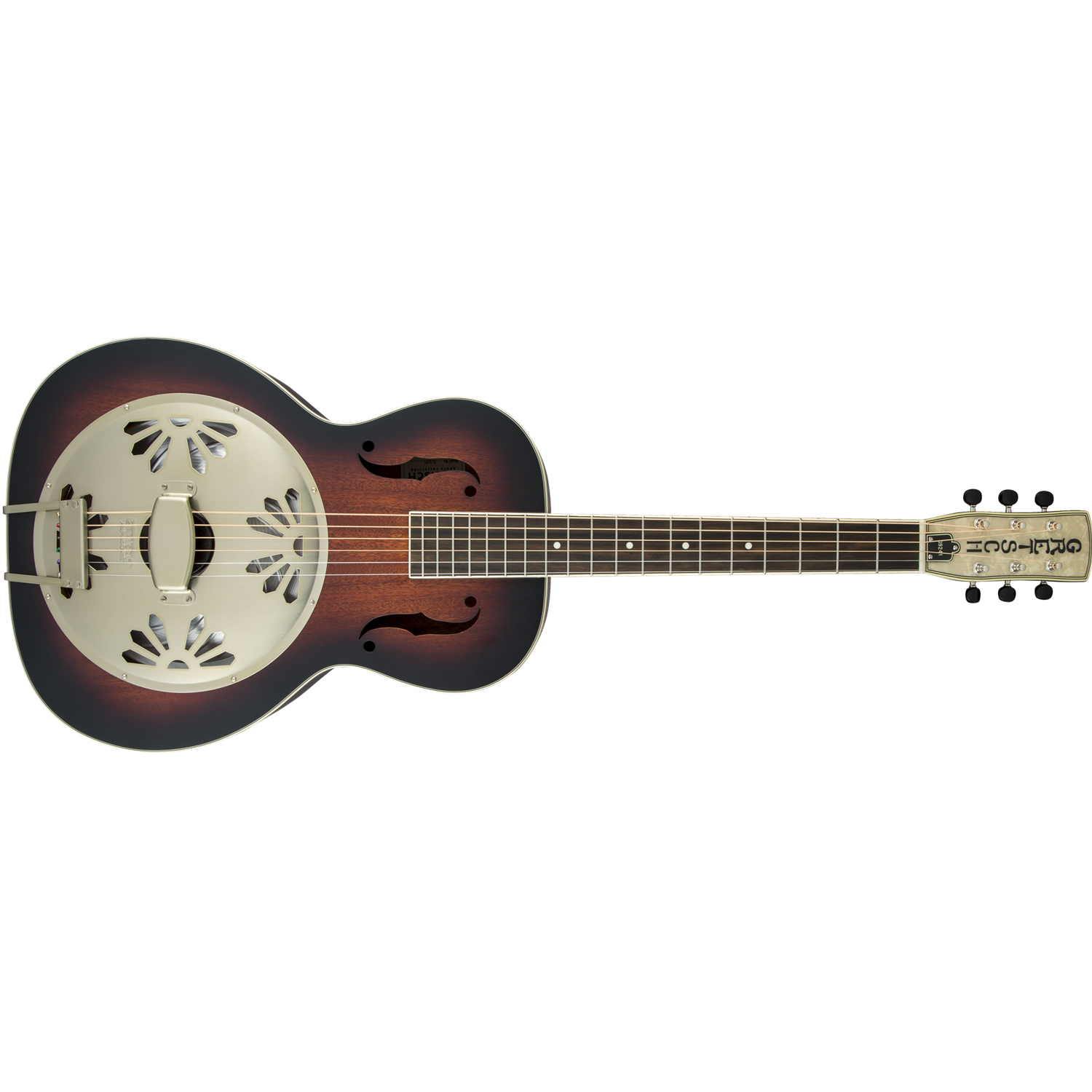 Gretsch  G9241 Alligator™ Biscuit Round-Neck Resonator Guitar with Fishman® Nashville Pickup, 2-Color Sunburst