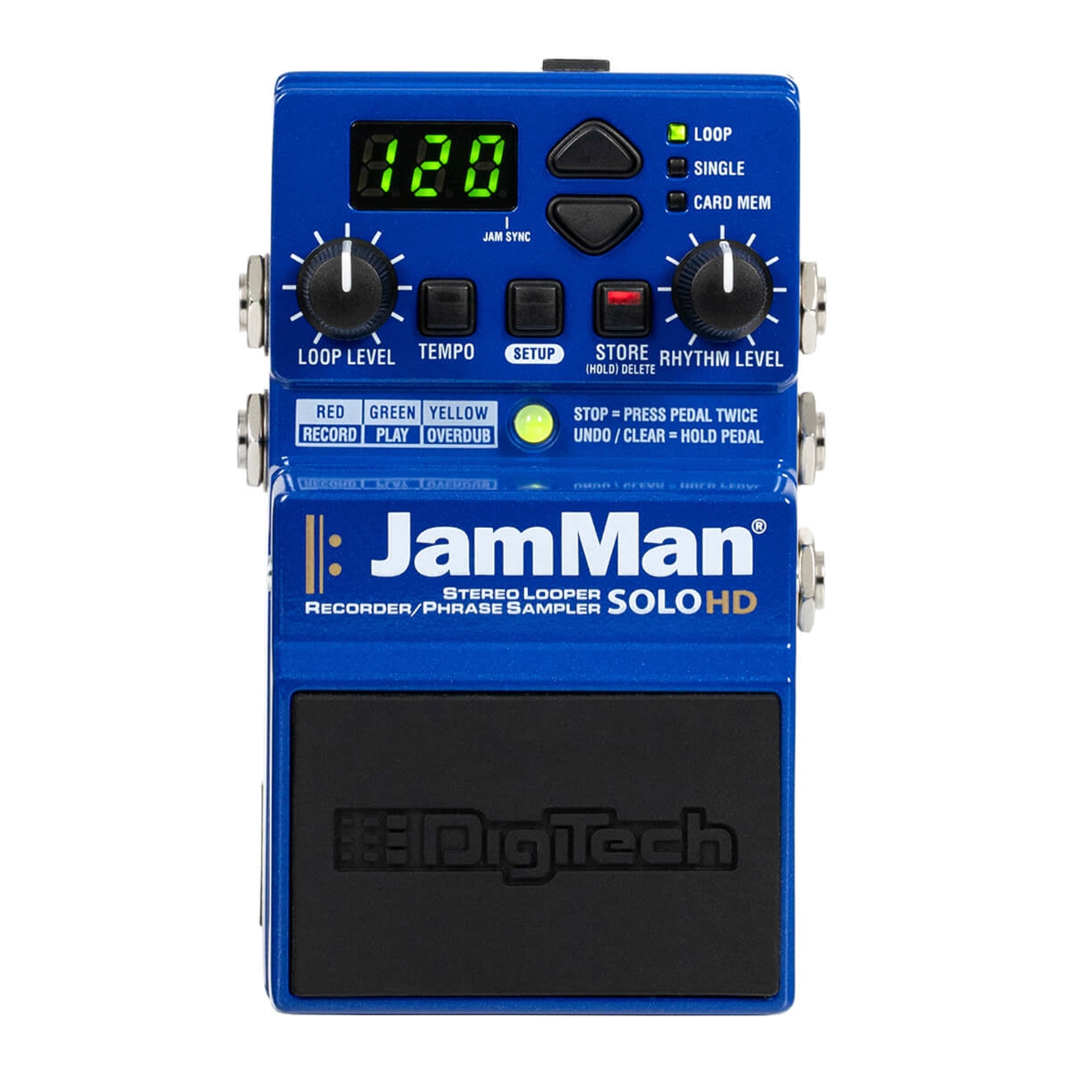 Digitech JamMan Solo HD Stereo LooperRecorder / Phrase Sampler