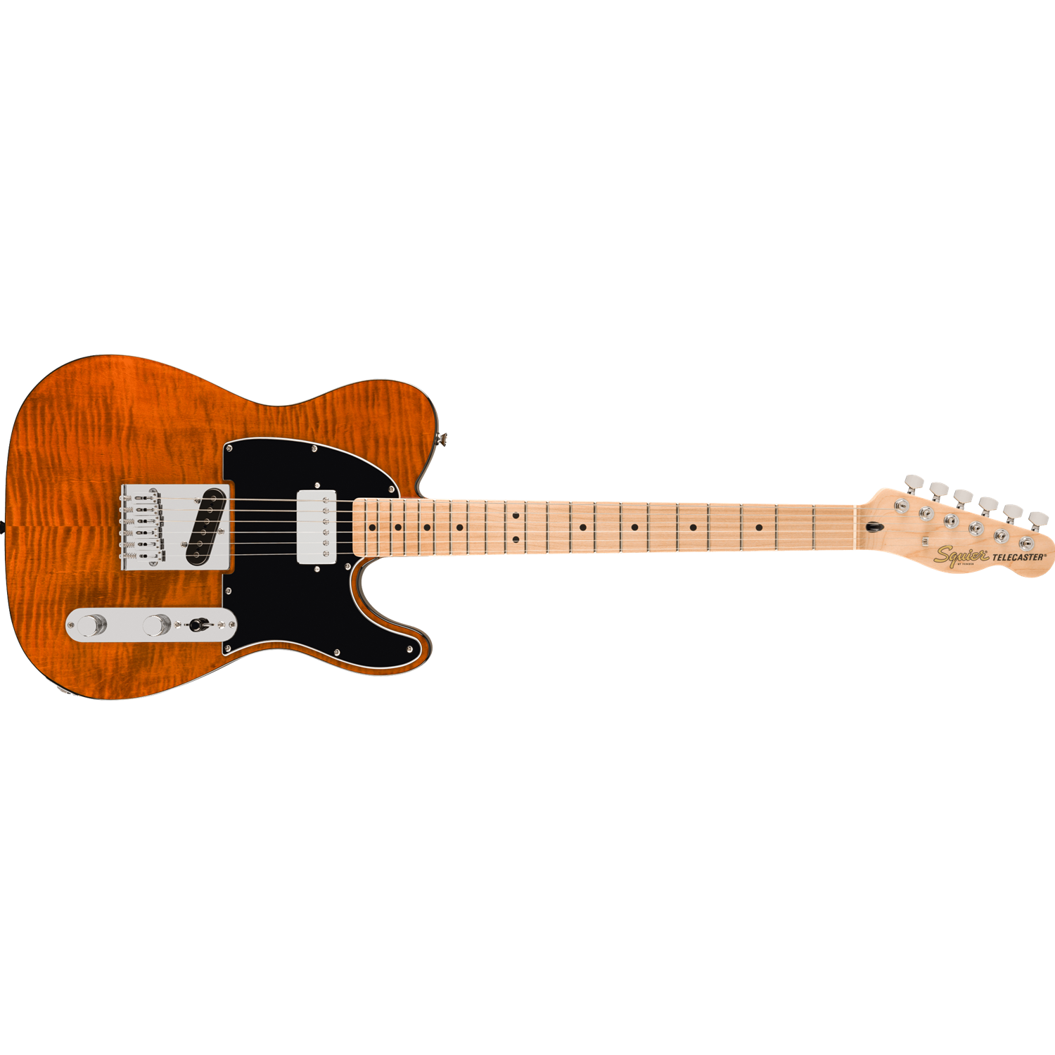 Squier Affinity Series™ Telecaster® FMT SH, Maple Fingerboard, Black Pickguard, Mocha