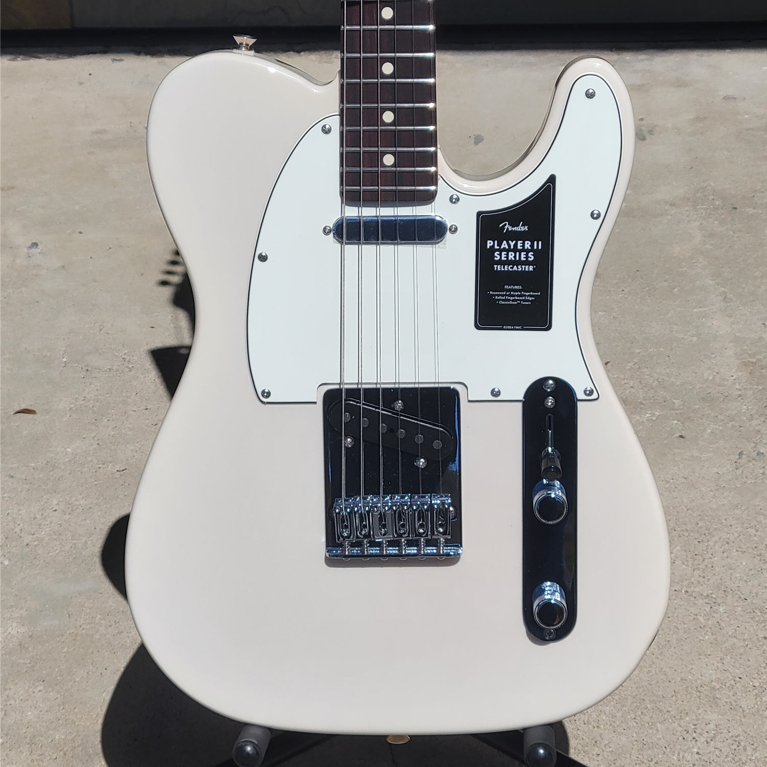 Fender Player II Telecaster®, Rosewood Fingerboard, White Blonde