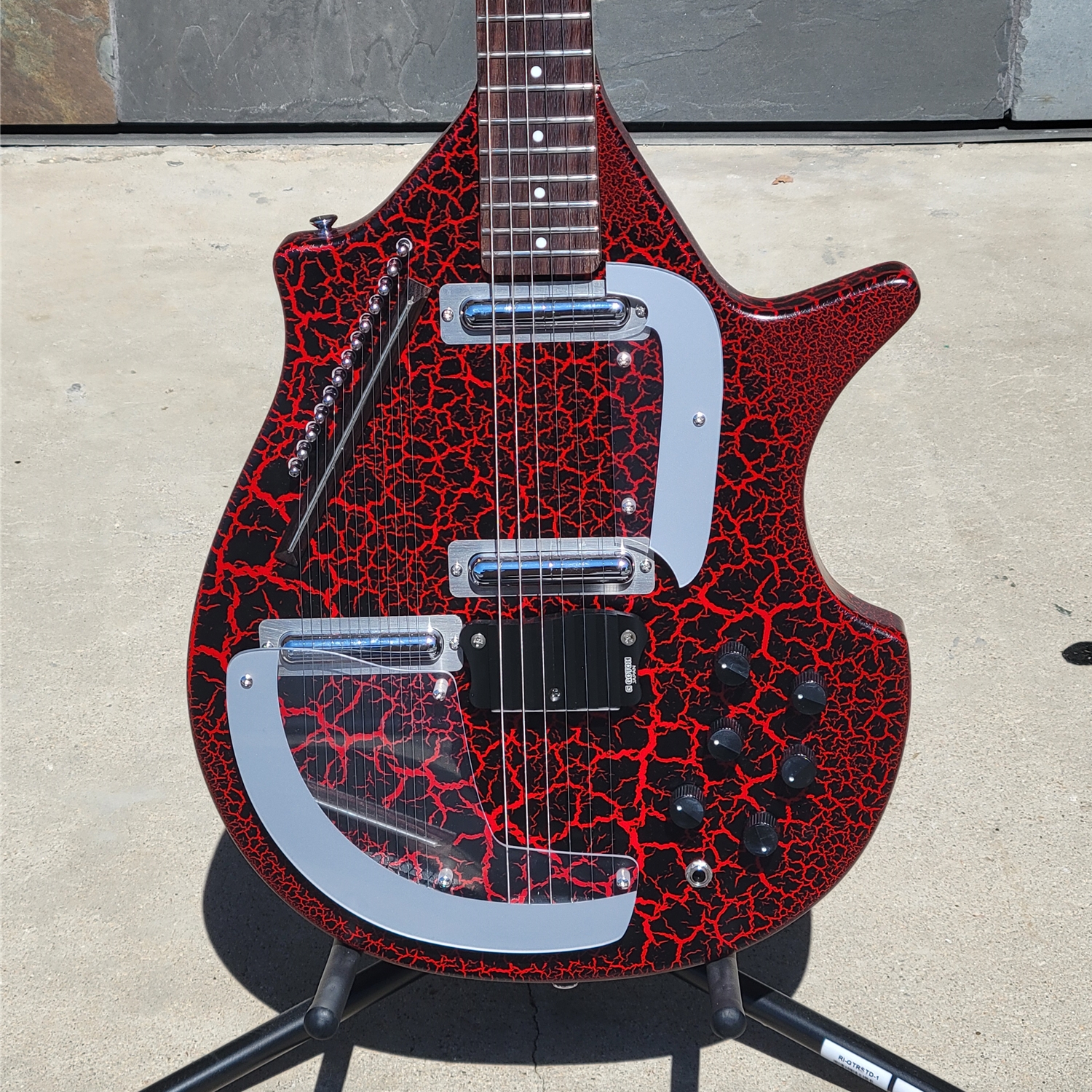 Danelectro Coral Sitar Red Crackle
